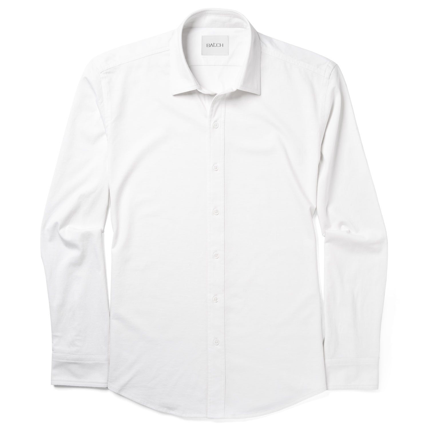 Essential T-Shirt Shirt - Pure White Cotton Jersey