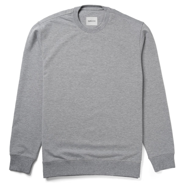 Essential Sweatshirt –  Granite Gray Melange French Terry