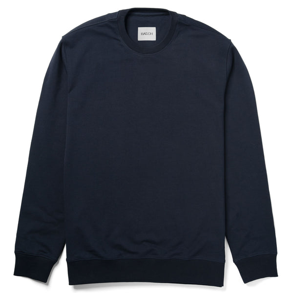 Essential Sweatshirt –  Navy French Terry