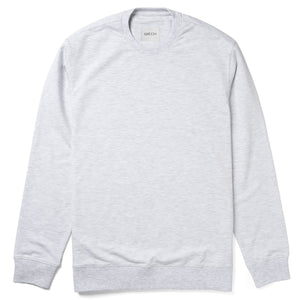 Batch Men's Essential Sweatshirt – Cloud Gray Melange French Terry Image