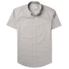 Batch Men's Essential Casual Short Sleeve Shirt - Cement Gray Cotton Twill Image