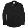 Batch Men's Essential Casual Knit Shirt - WB Black Cotton Pique Image