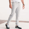 Batch Men's Essential Joggers – Granite Gray Cotton French Terry Image On Body Standing Side