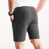 Batch Men's Essential Short - Asphalt Gray French Terry Image on Body Back View