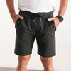 Batch Men's Essential Short - Asphalt Gray French Terry Image on Body Front View Standing