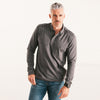 Finisher Polo Shirt –  Slate Gray Cotton Jersey