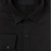 Focul - Black Zero Shirt With White Line Detail