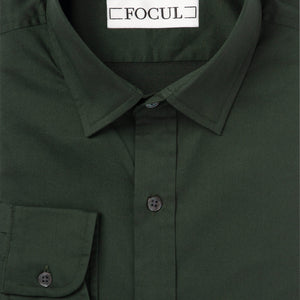 Focul - Evergreen Zero Shirt With White Line Detail