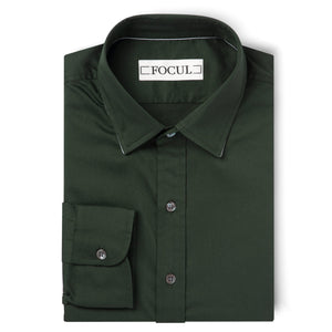 Focul - Evergreen Line Shirt With Collar Edge Detail