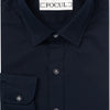 Focul - Dark Navy Point Shirt With Button Detail