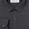 Focul - Slate Gray Zero Shirt With White Line Detail