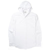 Hooded Essential Knit Shirt – White Cotton Jersey
