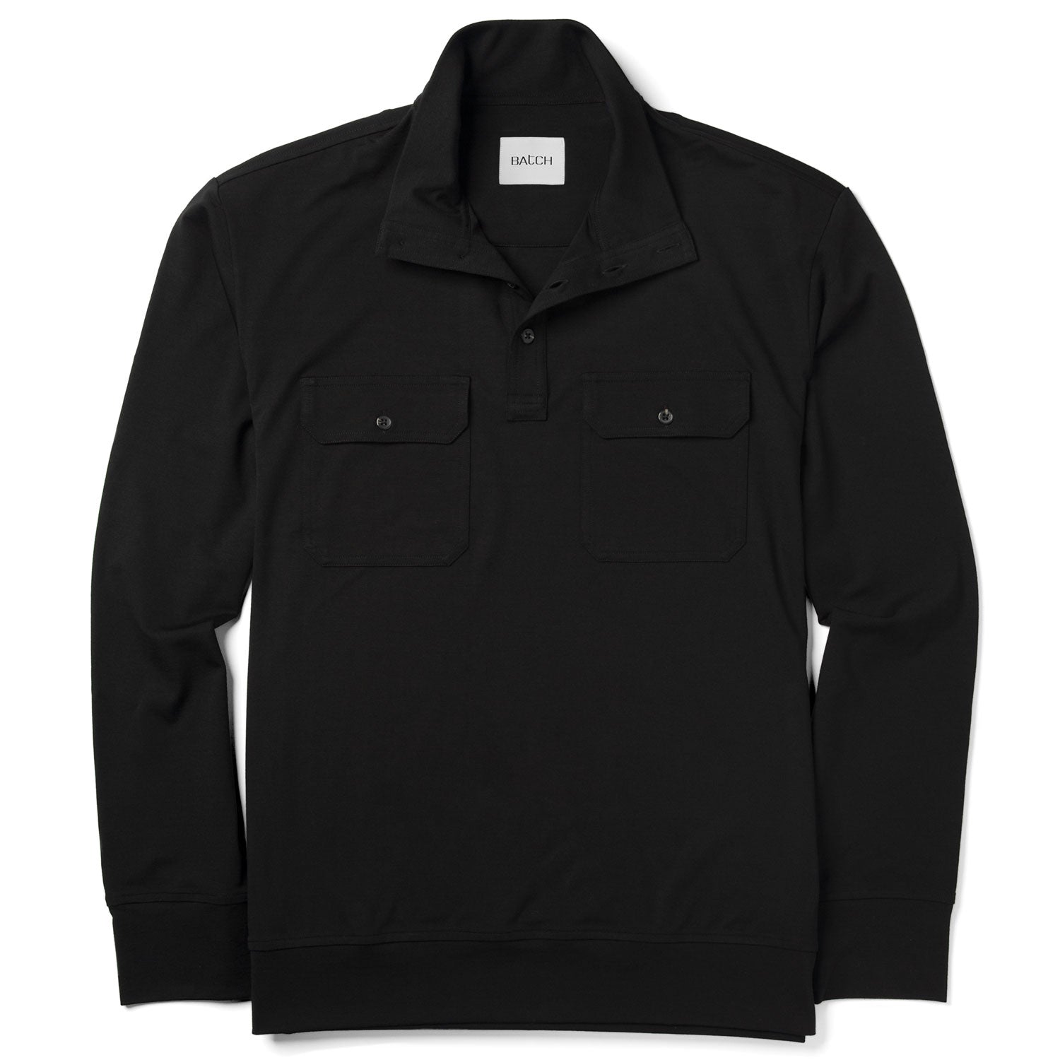 Constructor Pullover Shirt –  Black Tech 4W Stretch