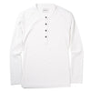 Batch Men's Essential BB Henley Shirt – White Cotton Jersey Image