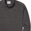 Finisher Polo Shirt –  Slate Gray Cotton Jersey