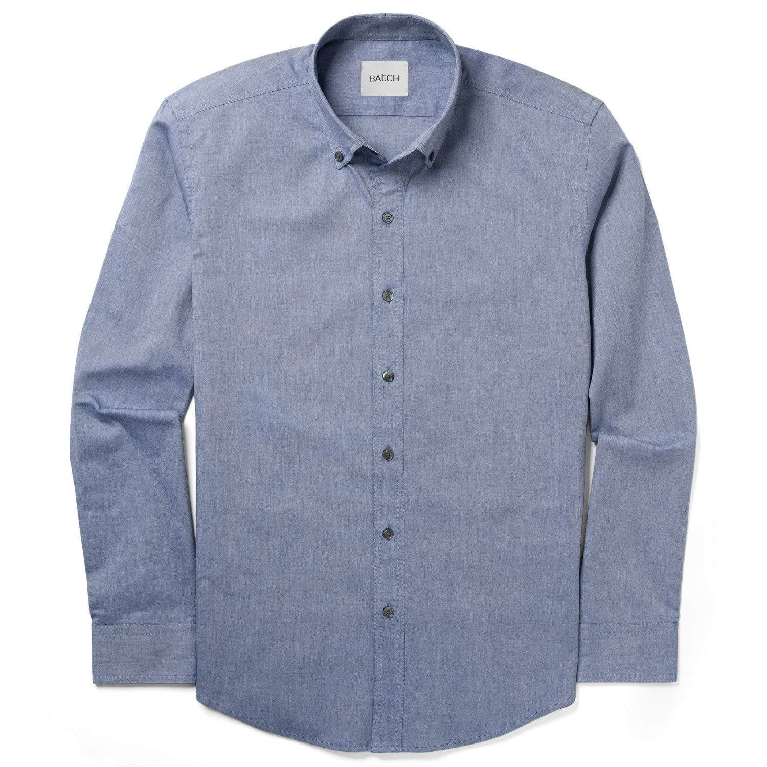 Essential Casual Shirt - Navy Blue Cotton Oxford