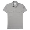 Batch Men's Constructor Short Sleeve Polo Shirt – Cement Gray Cotton Jersey Image
